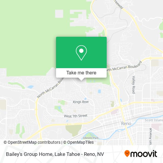 Bailey's Group Home map