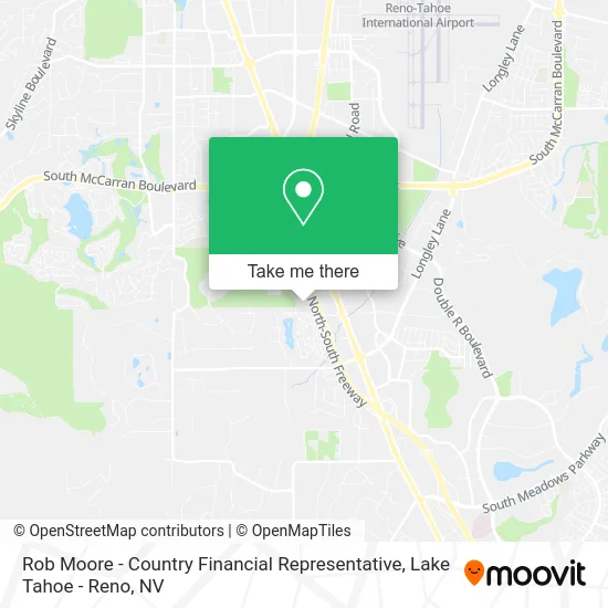 Rob Moore - Country Financial Representative map