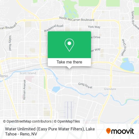 Mapa de Water Unlimited (Easy Pure Water Filters)