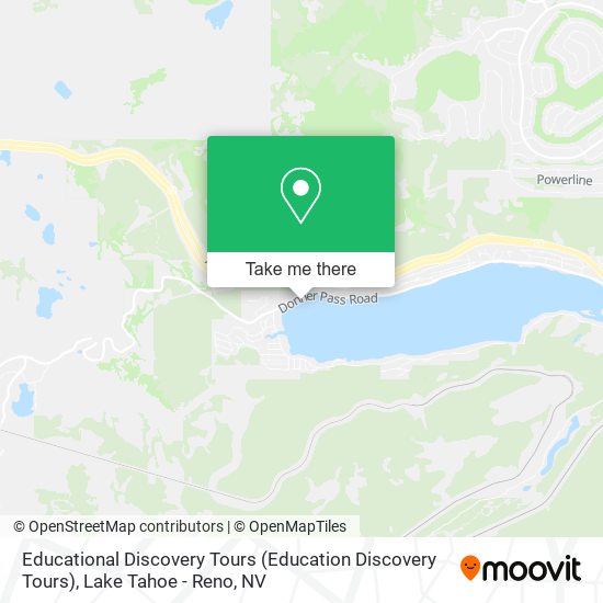 Mapa de Educational Discovery Tours (Education Discovery Tours)