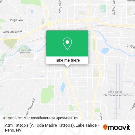 Atm Tattoo's (A Toda Madre Tattoos) map