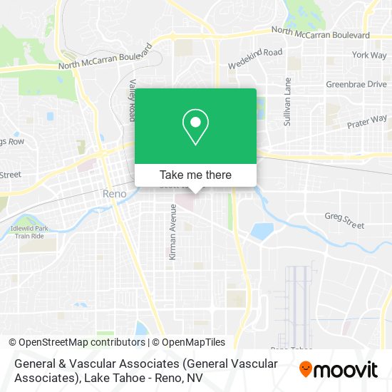 General & Vascular Associates map