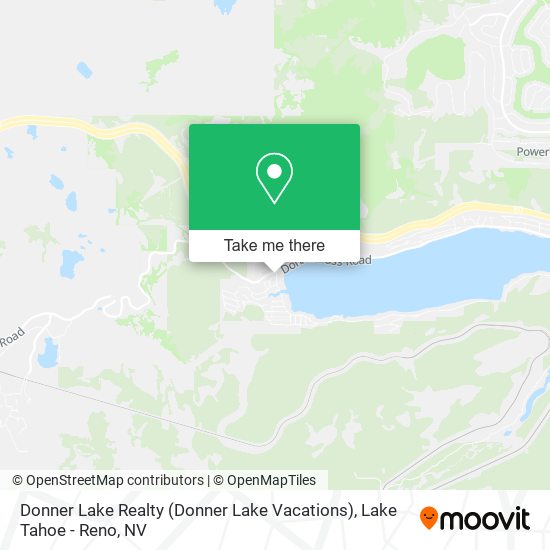 Donner Lake Realty (Donner Lake Vacations) map