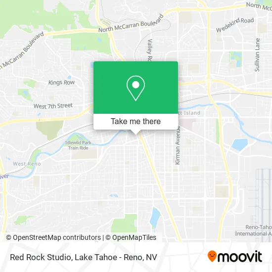 Mapa de Red Rock Studio