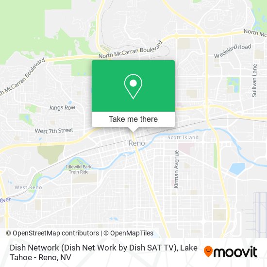 Mapa de Dish Network (Dish Net Work by Dish SAT TV)