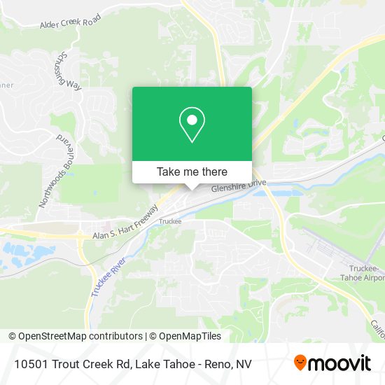 10501 Trout Creek Rd map