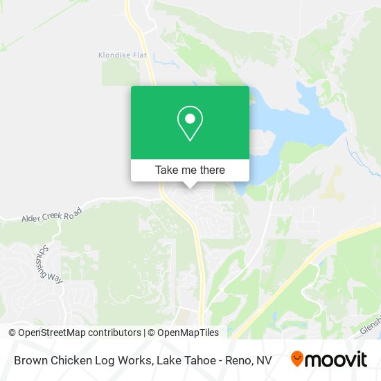 Brown Chicken Log Works map