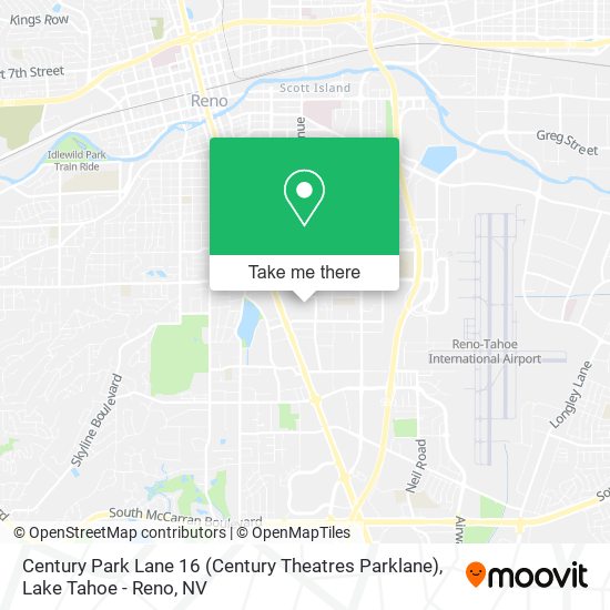 Century Park Lane 16 (Century Theatres Parklane) map