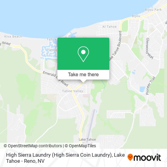 High Sierra Laundry map