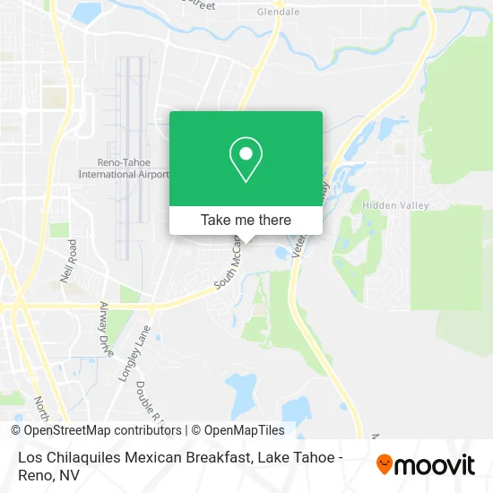 Los Chilaquiles Mexican Breakfast map