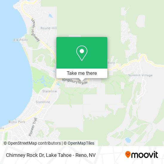 Chimney Rock Dr map