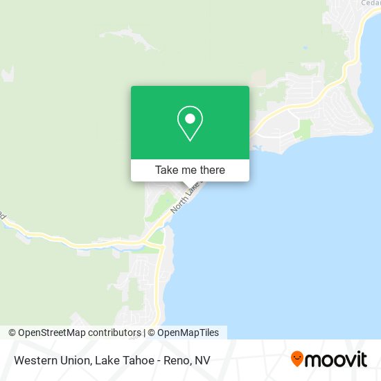 Mapa de Western Union