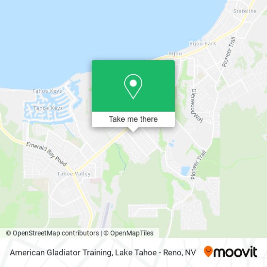 American Gladiator Training map