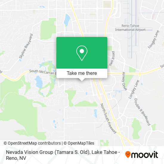 Nevada Vision Group (Tamara S. Old) map