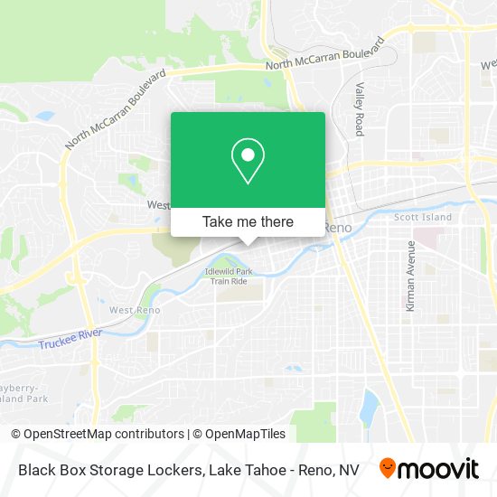 Black Box Storage Lockers map