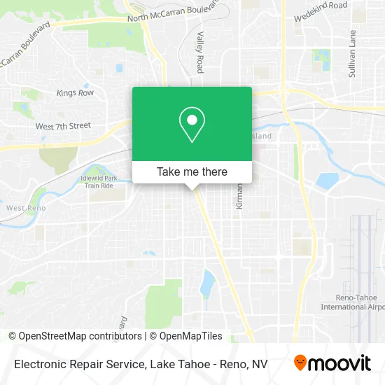 Electronic Repair Service map