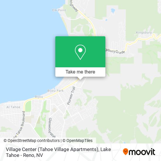 Village Center (Tahoe Village Apartments) map