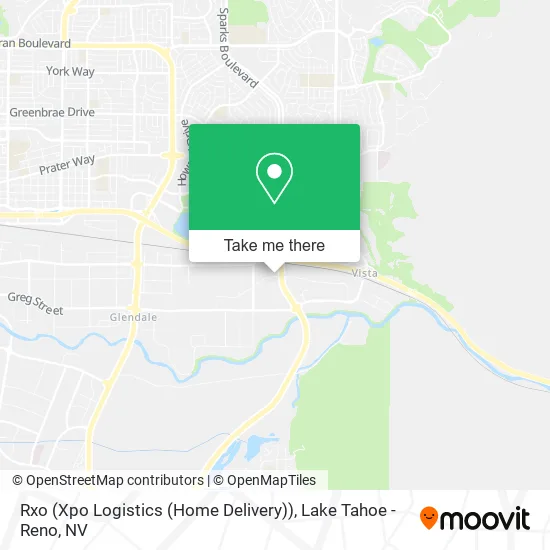 Rxo (Xpo Logistics (Home Delivery)) map