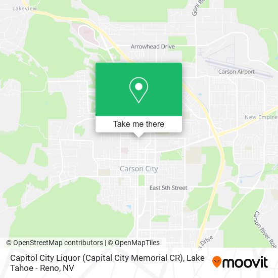 Capitol City Liquor (Capital City Memorial CR) map