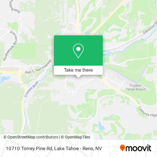 10710 Torrey Pine Rd map