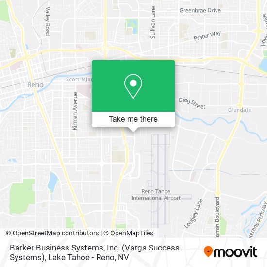 Barker Business Systems, Inc. (Varga Success Systems) map
