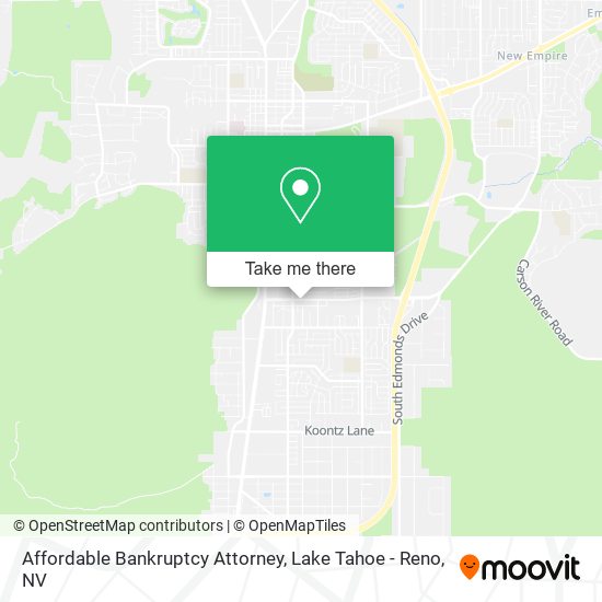 Affordable Bankruptcy Attorney map