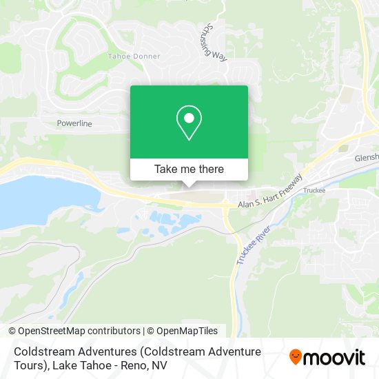 Coldstream Adventures (Coldstream Adventure Tours) map