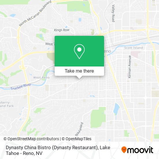Dynasty China Bistro (Dynasty Restaurant) map