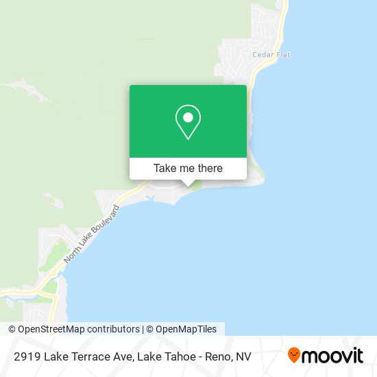 2919 Lake Terrace Ave map