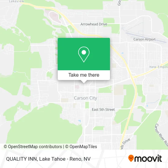 QUALITY INN map