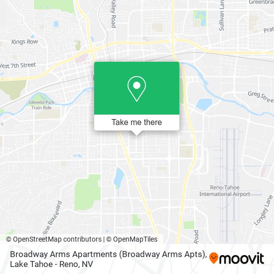 Broadway Arms Apartments (Broadway Arms Apts) map