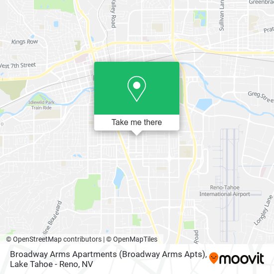 Mapa de Broadway Arms Apartments (Broadway Arms Apts)