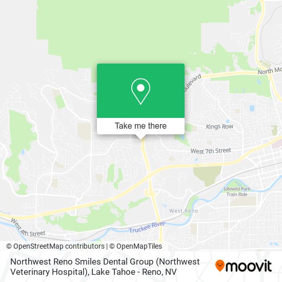 Mapa de Northwest Reno Smiles Dental Group (Northwest Veterinary Hospital)