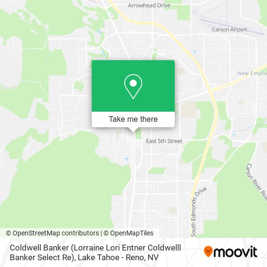 Coldwell Banker (Lorraine Lori Entner Coldwelll Banker Select Re) map