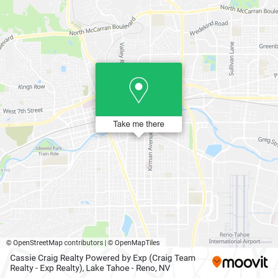Cassie Craig Realty Powered by Exp (Craig Team Realty - Exp Realty) map