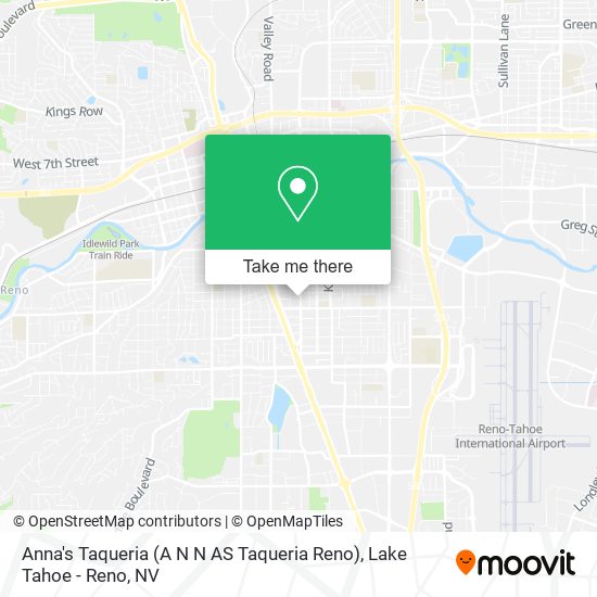 Anna's Taqueria (A N N AS Taqueria Reno) map