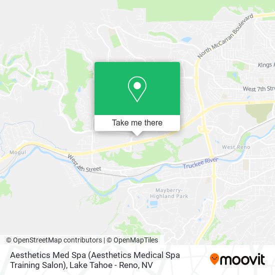 Aesthetics Med Spa (Aesthetics Medical Spa Training Salon) map