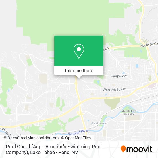 Mapa de Pool Guard (Asp - America's Swimming Pool Company)