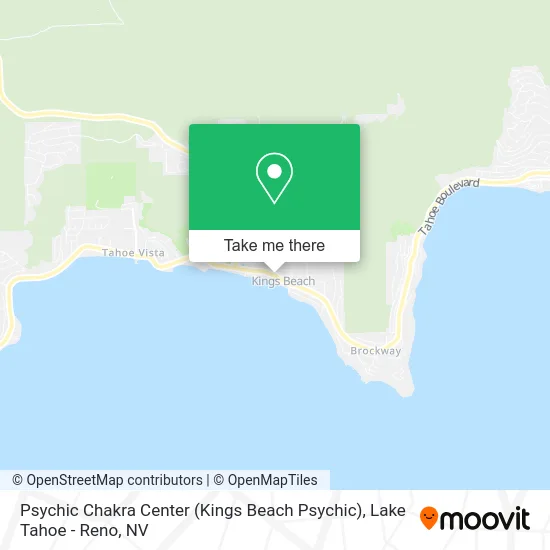 Psychic Chakra Center (Kings Beach Psychic) map