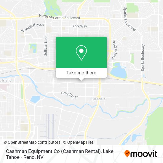 Cashman Equipment Co (Cashman Rental) map