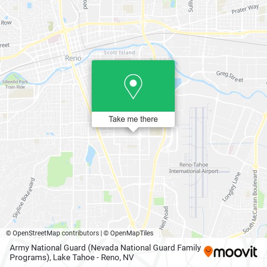 Army National Guard (Nevada National Guard Family Programs) map