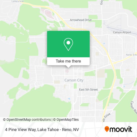 4 Pine View Way map