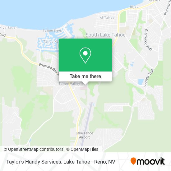 Mapa de Taylor's Handy Services