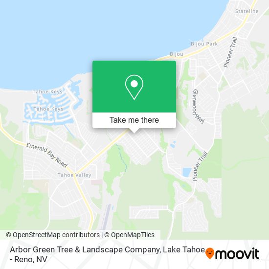 Arbor Green Tree & Landscape Company map