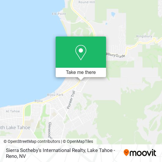 Mapa de Sierra Sotheby's International Realty