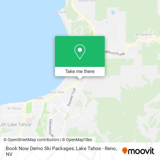 Book Now Demo Ski Packages map