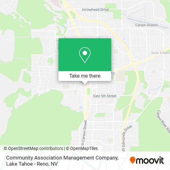 Community Association Management Company map
