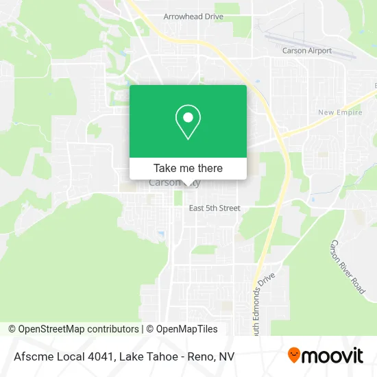 Afscme Local 4041 map