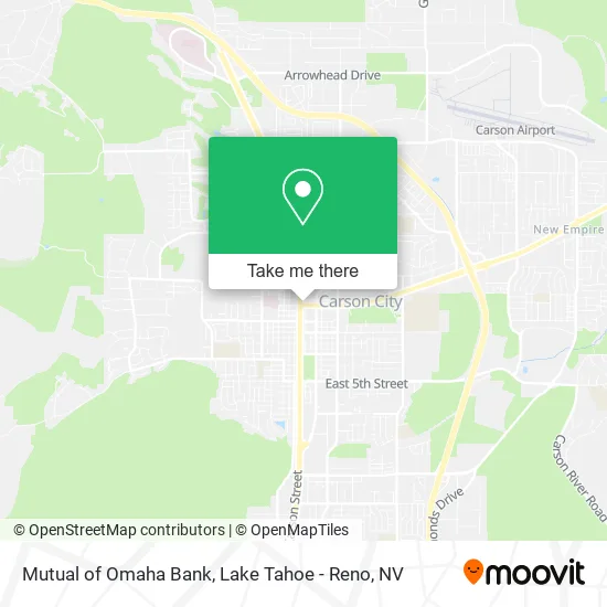 Mapa de Mutual of Omaha Bank