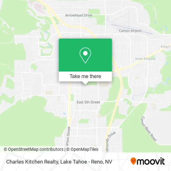 Mapa de Charles Kitchen Realty